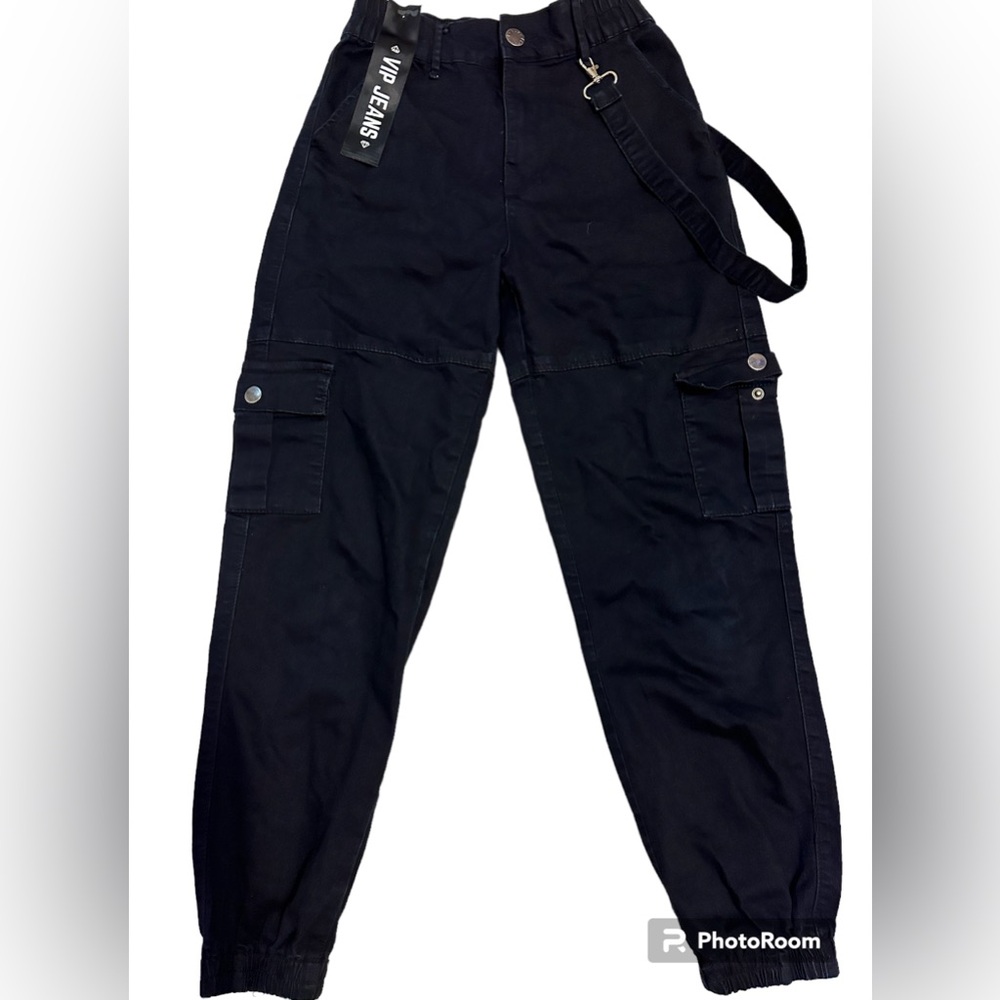 V.I.P Black Cargo Pants